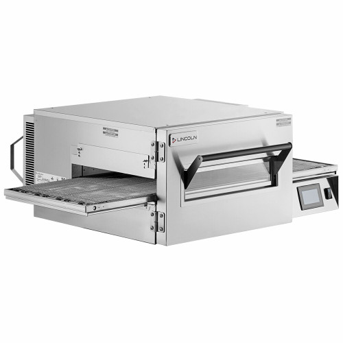 Lincoln 1116-000-U - Single, Double or Triple Deck Impinger II Express Natural Gas Conveyorized Ovens with 28" Long Baking Chamber and 18 inch Wide Conveyor Belt Per Oven 120V