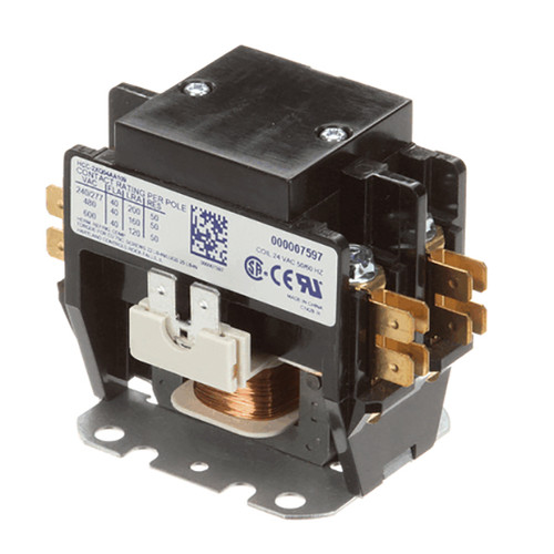 Manitowoc 7597 (or Equivalent) Contactor - 2 Pole 24v 5 0/60hz (N21235347)