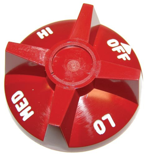 Vulcan Hart 00-407727-00002 (or Equivalent) Knob 2-7/8 D, Off-Lo-Med-Hi (221051)