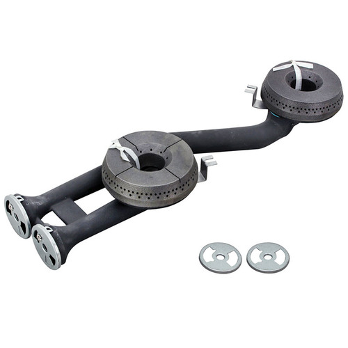 Vulcan Hart 00-762968-0000A (or Equivalent) Double Burner Assembly (8012125)