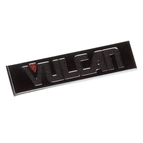 Vulcan Hart 00-957916-00003 (or Equivalent) Nameplate, Vulcan, 4-1/7 (N21290166)