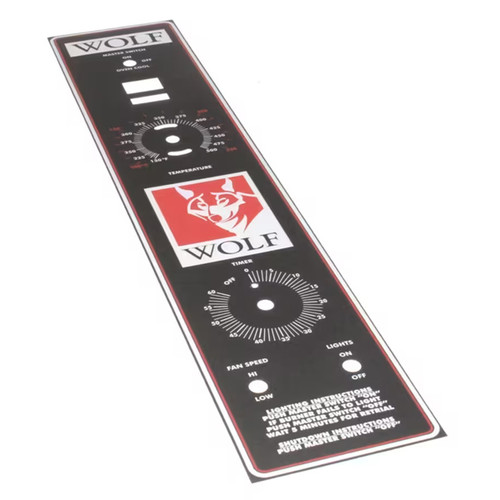 Vulcan Hart 00-497283-00001 (or Equivalent) Overlay, Contrl. Panel W Kgddx (N21292375)