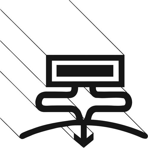 True 917292 (or Equivalent) Gasket,Door 22-3/4"X 25- 1/2" (1481146)