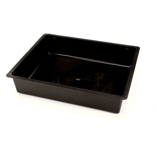 True 810446 (or Equivalent) Pan, Drain Cond Plst Cpt/Sl 15 9/16 X 12 (8111933)