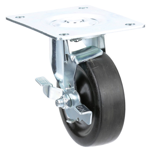 True 830217 (or Equivalent) Caster W/ Brake Plate, Swivel, 4" (8409050)