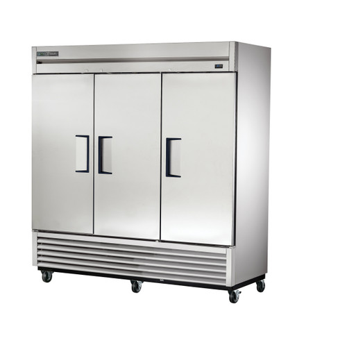 True TS-72-HC (or Equivalent) (3) Ss Dr Rch-In Fridge 115v/60hz/1-Ph (TRUTS72HC)