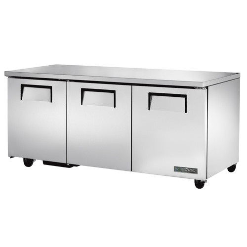 True TUC-72-HC (or Equivalent) (3)Ss Dr Undrcntr Fridge 115v/60hz/1-Ph (TRUTUC72HC)