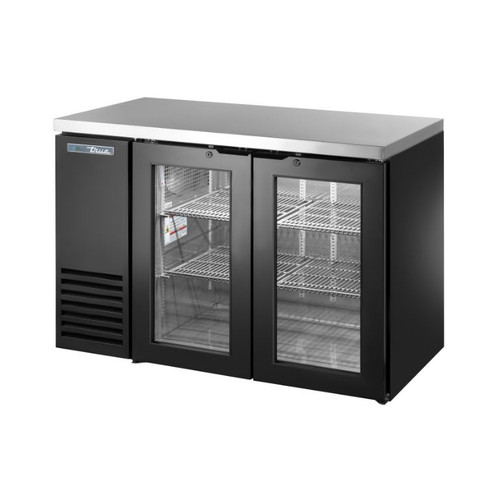 True TBB24-48-2G-Z1-SFT-B-1 (or Equivalent) (2)Gls Dr Backbar Fridge 115v/60hz/1-Ph (TRUTBB2448GHCLD)