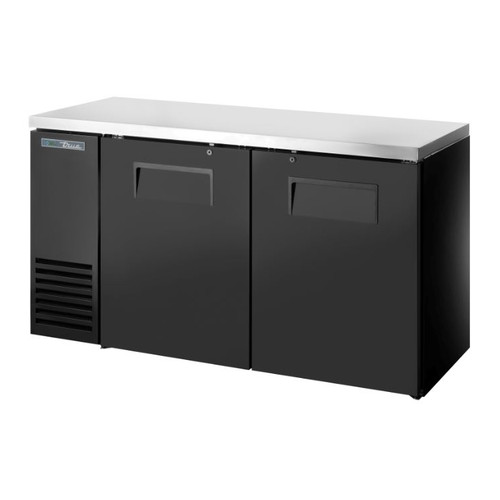 True TBB24-60-2S-Z1-SFT-B-1 (or Equivalent) (2)Sld Dr Backbar Fridge 115v/60hz/1-Ph (TRUTBB2460HC)