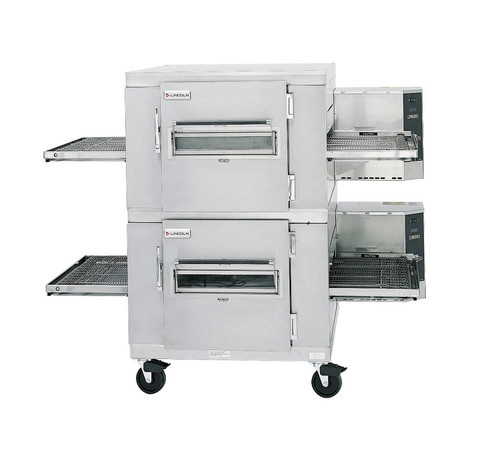 Lincoln 1451-000-U 1400 Series Impinger I Conveyorized Propane Gas Oven w/ 40" Wide Baking Chamber, 32"W x 73"L Conveyor Belt, Stackable, 120,000 BTU/Hr.