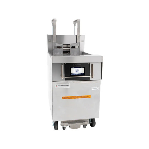Frymaster 1FQE80U FilterQuick® Commercial Electric Fryer with Automatic Filtration - (1) 80 lb High-Production Open Pot ENERGY STAR® Fryer with FQ4000 easyTouch®