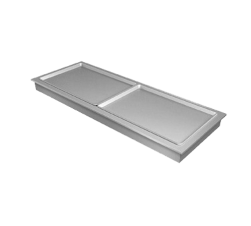 Hatco FTBX-S3 Slim Recessed Drop-in Frost Top Shelf 3-Pan, No Refrigeration