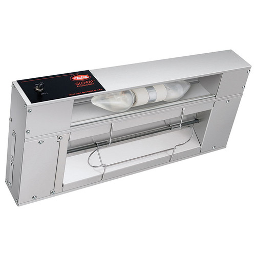 Hatco GRAHL-30 Glo-Ray® High Wattage Infrared Aluminum Strip Heater w/ Incandescent Display Lights - Toggle Controls - 30"W 