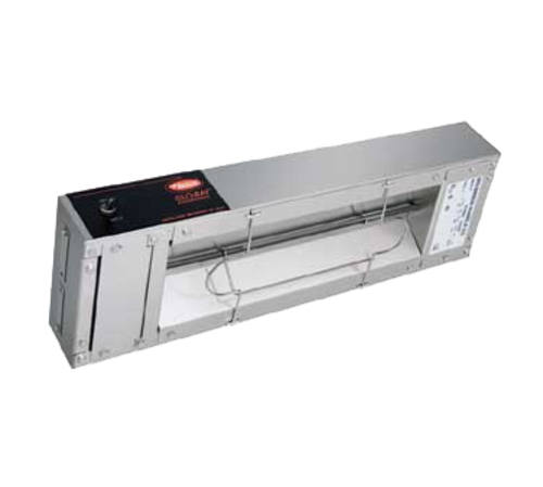 Hatco GRH-18 Glo-Ray® High Wattage Infrared Stainless Steel Strip Heater - With Infinite Controls - 18"W