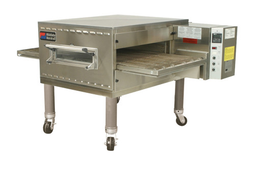 Middleby PS540G Direct Gas Fired Impingement Plus Conveyor Ovens with 40.5 inch Long Cooking Chamber and 32” Wide x 76.5” Long Conveyor Belt | Single, Double or Triple-Stacked Pizza Ovens