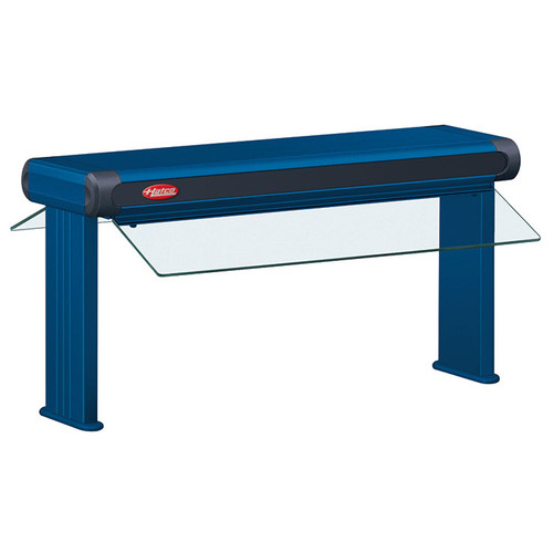 Hatco GR2AL-60 Glo-Ray® Designer Standard Watt Infrared Aluminum Strip Heater w/Lights - Integrated Display Lights Single Infrared Strip Warmer - 60"W