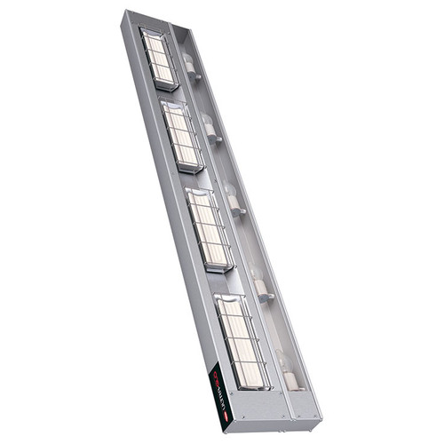 Hatco UGAL-42 Ultra-Glo® Ceramic Standard Watt Aluminum Strip Heater - Infrared Strip Warmer - Integrated Display Lights - 42"W