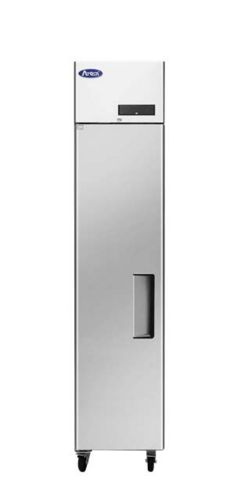 Atosa MBF15FSGRL 18" Slimline Reach-In Commercial Freezer, Top Mount Reach In, 13 Cu/Ft, Left Door