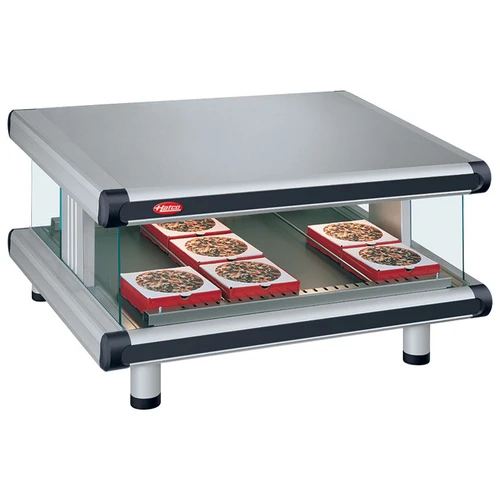 Hatco GR2SDS-30 36.25"W Glo-Ray® Designer Slant Merchandising Display Warmer, Countertop, 1 Shelf, 6 Rods, 1020 Watts