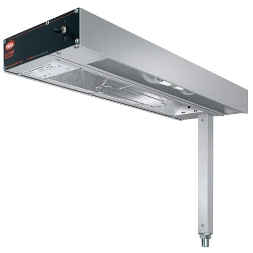 Hatco GRFSL-24 9"W Glo-Ray® Built-In Fry Station Warmer with Metal-Sheathed Heating Element, Lights, Cord and Plug, 120 Volts, 620 Watts