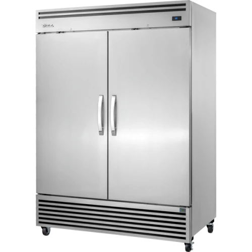 True TGN-2R-2S 57 5/8"W TGN Series Reach-In Refrigerator, (2) Solid Swing Doors, (2) Sections, Bottom Mount, 1/4 HP, 45.22 cu. ft.