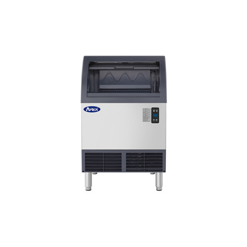 Atosa YRU0280A-161 24"W Undercounter Ice Maker w/ Bin 1/2 Cube ice, 280LB Production/24 Hr, 88LB Storage Capacity, Refrigerant R290