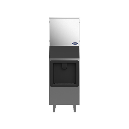 Atosa YDS0350A-161 25"W Hotel Ice Machine & Dispenser w/ Bin Cube Ice, 350LB Production/24 Hr, 160LB Storage Capacity, Refrigerant R290