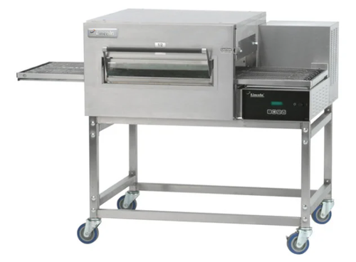 Lincoln 1180-V Single Deck Ventless Impinger II Express Conveyorized Oven Package with 28 inch Long Cooking Chamber and 18” Wide Conveyor Belt | One-Stacked Electric Pizza Ovens