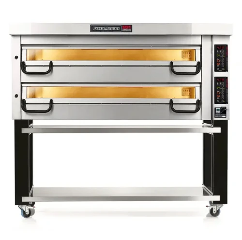 PizzaMaster PM 942ED - 900 Series Modular Deck Type Electric Pizza Bake Oven, 3 Heat Zones Top, Bottom, Front/XTREME Performance , 2 Decks, Baking Surface 72"W x 36"D, 208/240V, 1/3 Phase, 21.3/23.2 kW