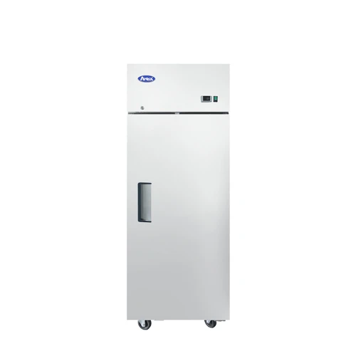 Atosa MBF8001GR 28"W 1 Section (1)Hinged Solid Door Reach-In Freezer, Top Mount Self Contained, (3) Shelves, 21.4 Cu.Ft Capacity