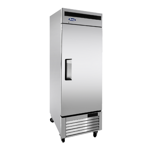 Atosa MBF8501GR 27" W 1-Section Solid Door Reach-In Freezer - 115 Volts, Self-Contained, Bottom Mounted, R290