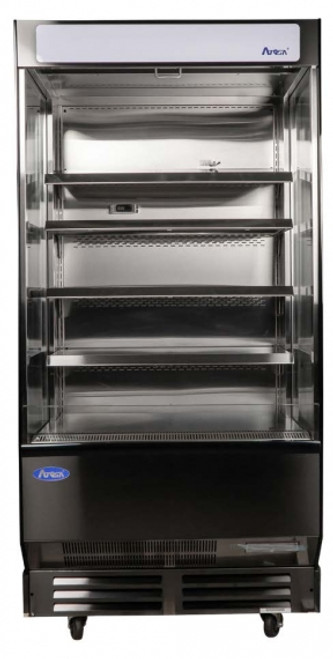 Atosa USA AOM-50B 50" Cookrite Open Air Merchandiser, 16.5 Cu.Ft.