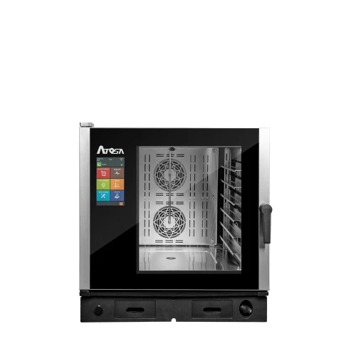 Atosa AEC-0621E 36"W Smart Touch Electric Combi Oven, Boiler Free, 6 x (18"x26") Pan Capacity, (3) Cooking Methods, 208/240-3Ph, 14.5~19 kW