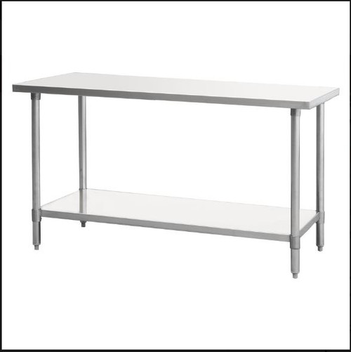Atosa SSTW-3096 MixRite 96 Inch Wide Work Table With Undershelf, 96''x30''x34''