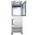 True T-23DT-HC 27 1/8" Bottom Mounted Solid Half Door Reach-In Combination Refrigerator / Freezer,Silver, Refrigerant R290, 8.3 /11.4 Cu. Ft.