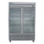 True T-49FG-HC~FGD01 54 1/8" 2 Section Glass Door Reach-In Freezer with LED Lighting,Silver, Refrigerant R290, 44.6 Cu. Ft.