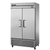 True T-43F-HC 47" Solid Door Reach-In Freezer,Silver, Refrigerant R290, 38.5 Cu. Ft.