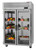 Turbo Air PRO-50R-G-N 51.75'' Top Mounted 2 Section Glass Door Reach-In Refrigerator, Refrigerant R290,   48.7   Cu. Ft.