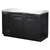 True TBB-2-HC 58 7/8" Black Solid Door Back Bar Refrigerator with LED Lighting, Black, Refrigerant R290, 88 Six-Packs Can Capacity