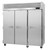 Turbo Air PRO-77H-PT Solid Full Height Door 3 Section Pass-Thru Heated Cabinet, Refrigerant R290,  78.1   Cu. Ft.
