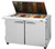 Turbo Air PST-48-18-N-FL 48.25'' Mega Top Refrigerated Sandwich / Salad Prep Table Refrigerant R290,  15 Cu. Ft.