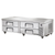 True TRCB-72-HC 72 3/8" Refrigerated Chef Base with 4 Drawers, 8 Pans (Full Size), Refrigerant R290