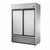 True TSD-47-HC 54 1/8" 2 Section Sliding Solid Door Reach-In Refrigerator, 43.6 Cu. Ft.,  Refrigerant R290