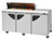 Turbo Air TST-72SD-12S-N(-LW) 72.63'' Refrigerated Sandwich / Salad Prep Table  Refrigerant R290, 23 Cu. Ft.