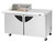 Turbo Air TST-60SD-12M-N-CL 60.38'' Mega Top Refrigerated Sandwich / Salad Prep Table  Refrigerant R290,  19 Cu. Ft.