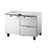 True TUC-48D-2-HC~SPEC3 48" Undercounter Refrigerator with 2 Sections, 1 Door, 2 Drawers, 12 Cu. Ft, Refrigerant R290