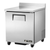 True TWT-27-HC 27" Solid Door Worktop Refrigerator With Hydrocarbon Refrigerant, 1 Section, 6.5 Cu. Ft.