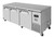 Turbo Air JUR-93D-N 93'' 3 Section Undercounter Refrigerator with and Compressor  Refrigerant  R290  30  Cu. Ft