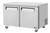 Turbo Air EUR-60-N6-V 60.25'' 2 Section Undercounter Refrigerator with and Compressor  Refrigerant  R600A  16.9 Cu. Ft