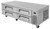 Turbo Air TCBE-72SDR-N 72" 4 Drawer Refrigerated Chef Base with Insulated Top - 115 Volts  Refrigerant  R290   12.66 Cu. Ft